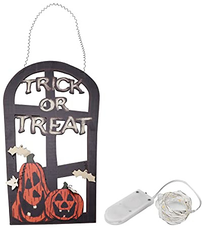 Panneau D'Halloween à LED, Panneaux De Pierre Tombale De Cour D'Halloween, Panneau De Bienvenue Alimenté Par Batterie En Forme De Pierre Tombale De Crâne De Citrouille Pour la Fête De Bureau à Domicil