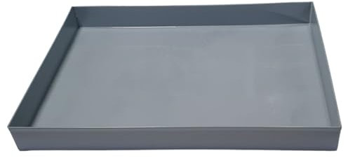 Metall Ebru-Wanne – DIN A4 (30,5 x 21,5 x 4,5 cm) | Hochwertige Marmoriertechnik-Schale