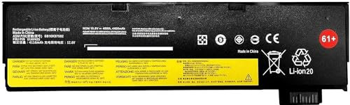 BYDT 61+ 01AV422 01AV423 SB10K97582 Laptop Battery for Lenovo ThinkPad T470 T570 T480 T580 P51S P52S Series 01AV424 01AV425 01AV426 01AV427 01AV428 01AV491