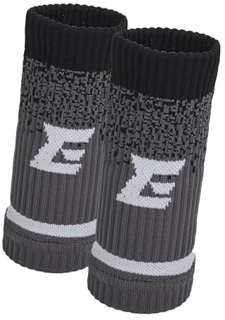 Elitex Training Poignet anti-transpiration pour sport, crosstraining, padel | Respirant et flexible | Unisexe (Flash noir)