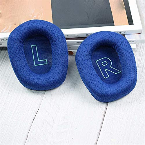 Auriculares tooth Oído Reemplazable para accesorios suaves Almohadillas de Auricular G733 Auricular / Accesorios para altavoz Adaptador De Auriculares compatible with Iphone Con (Blue, One Size)