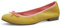 Tamaris Damen Klassische Ballerinas, Frauen Flats,Comfort Lining,TOUCHit-Fußbett,Slip-ons,klassisch elegant,Ballerinen,Yellow Comb,38 EU