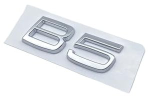 ALMVIS Silber B5 3D AWD Logo Emblem Aufkleber für Volvo XC60 Kofferraum