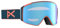 Anon M4S Schutzbrille (zylindrisch) + Bonus-Objektiv + MFI-Gesichtsmaske, Rahmen: Deep Emerald, Linse: variables Blau wahrnehmen