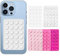 5 Pcs Silicone Phone Suction Pad,Suction Phone Holder Phone Sticky Pad Grip,Sticky Phone Grip Non Slip Silicone Suction Phone Case for Shower Mirror and Car Selfie(5 Colors)