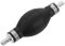sourcing map 8mm (5/16) Rubber Fuel Primer Pump, Transfer Vacuum Hose Hand Siphon Bulb, One Way Fuel Primer for Gasoline Petrol Marine Diesel Boat, Silver
