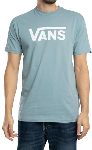 Vans Men's Classic Logo Graphic T-Shirt, Citadel, M