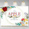 Babyparty-Hintergrund, Fotografie-Hintergrund, grüne Blätter, Babyparty, Geburtstag, Winter, Weihnachten, Party-Dekorationen, Banner 250x180CM
