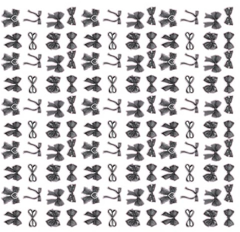 500 Pcs Cartoon Bowknot Stickers Notebook Phone Case Laptop Wrapping Children Reward Teacher Student Decoration