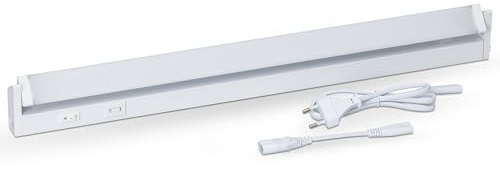 SEBSON Lampara LED bajo Mueble Cocina 110cm - Regulable, Orientable