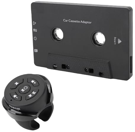 VBESTLIFE Car Audio Bluetooth 5.1 Kassettenempfänger, Bluetooth-Kassettenspieler, Kabelloser Kassetten-Aux-Adapter mit Freisprecheinrichtung