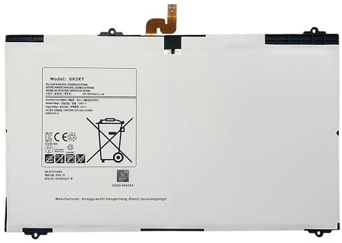 22.6Wh EB-BT810ABA EB-BT810ABE Tablet Batterie Remplacement pour Samsung Galaxy Tab S2 9.7 SM-T810 T810X T813 T815 T815C T815X T815Y T817 T817A T817W T817T T817P T817X T817V T818 T818A Haute