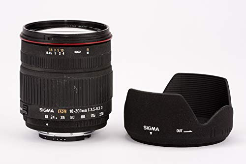 Sigma Objectif 18-200 mm F3,5-6,3 DC motorisé - Monture Nikon