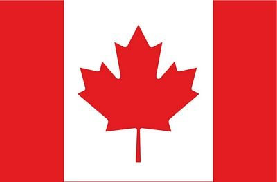 Autoaufkleber Sticker Fahne Kanada Flagge Aufkleber
