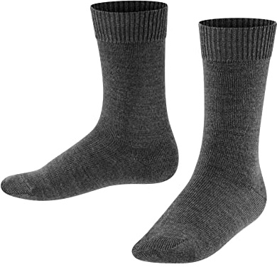 FALKE Unisex Kids Comfort Wool Socks Breathable Climate-Regulating Odour-Neutralising Thick Warm Hard-Wearing Inner Layer Soft On Skin For Everyday Life And School 1 Pair