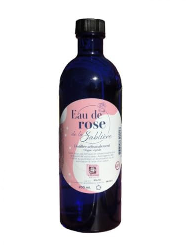 TERRE DE ROSE - Eau de rose 200ml - produits artisanaux français - made in France - cosmétiques naturelles - 100% d'origine végétale - douceur et naturel