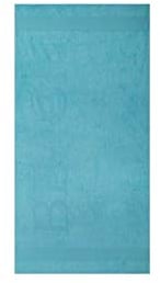 Lucca Strandtuch, Frottee, Aqua, 100x200 cm