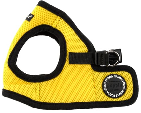 Puppia Soft Jacket Harness, Medium, Yellow