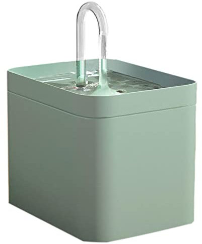 Douce Fontana per Gatti, Distributore Automatico di Acqua Potabile 1.5L, Dispenser d'Acqua per Animali Domestici con Filtro