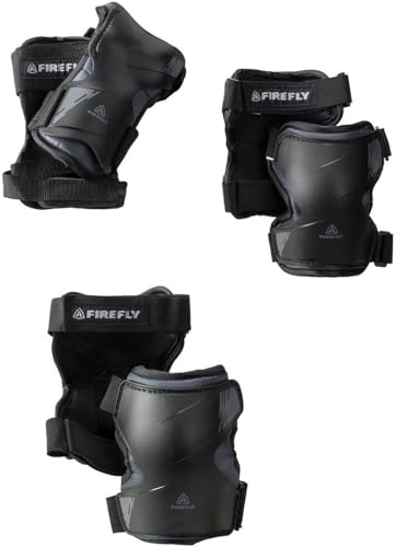 FIREFLY Schützer-Set Leisureline, Schwarz/Grau, L
