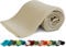 KiGATEX Polar-Fleecedecke – 130 x 160 cm – Oeko-TEX Standard 100 Zertifiziert – Kuschelige Fleece-Decke für innen & außen – Pflegeleicht als Sofa-, Sommer-, Hunde- oder Tagesdecke – Sand