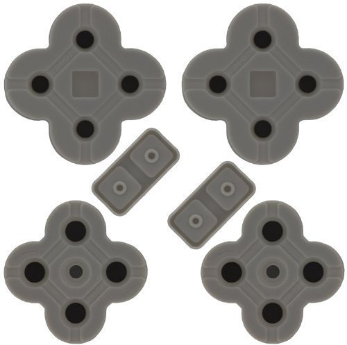 Lot de 2 boutons de contact en caoutchouc conducteur pour Nintendo DS Lite NDSL DSL