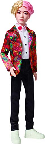 Mattel GKC89 - BTS Idol V Figur, K Pop Merch Spielzeug zum Sammeln, Mehrfarbig