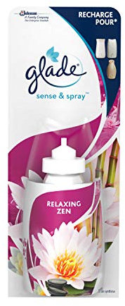 Glade by Brise Sense & Spray Refill für Diffuser Frische/Raumduft im Haus Duft Relaxing Zen 18 ml