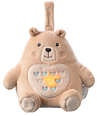 Tommee Tippee Bennie The Bear Grofriends Rechargeable Light and Sound Sleep Aid