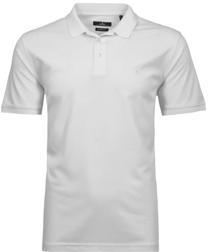 RAGMAN Herren Softknit-Polo modern fit Weiss-006, L