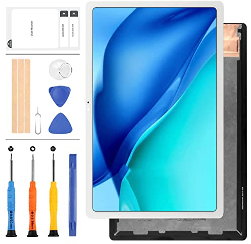 LADYSON Original für Samsung Galaxy Tab A7 10,4 Zoll (2020) SM-T500 T505 T500 LCD Display Touch Sensor Glas Bildschirm Digitizer Assembly Panel Lens Replacement Kits with Tools (White)