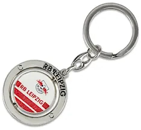 RB Leipzig Schlüsselanhänger - Spinner - Anhänger Stripe RBL - Plus Lesezeichen Wir lieben Fußball
