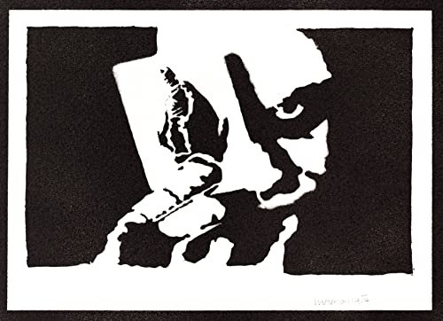 moreno-mata Echtes Handgemachtes Graffiti Jok... Heath Ledger Superhelden Aesthetic Poster & Kunstdrucke Bilder Plakat Handmade Deko Wandbilder Wohnzimmer Wanddeko Geschenke für Männer und Frauen