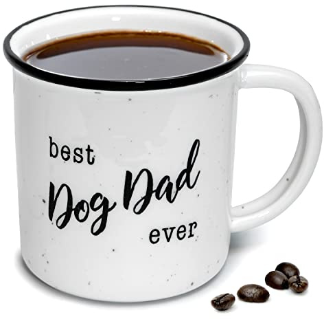 Best Dog Dad Mug 11 Ounce, Dog Dad Coffee Mug, Best Dog Dad Ever Mug, Dog Dad Mug Coffee, Novelty Coffee Mug Dog Dad, Dog Funny Coffee Mug, Men Dog Lovers Coffee Mug Funny Coffee Mug Fur Dad Gift