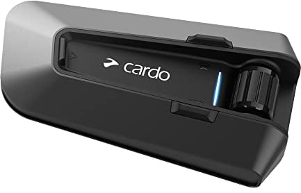 Cardo PACKTALK Edge Motorrad Bluetooth Kommunikationssystem Headset Gegensprechanlage – Doppelpack