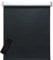 Elektrisches Rollo, schwarz/weiß, 100% Blickdicht, inkl. Akku-Motor & Sender, 75x220 cm (1 ST)