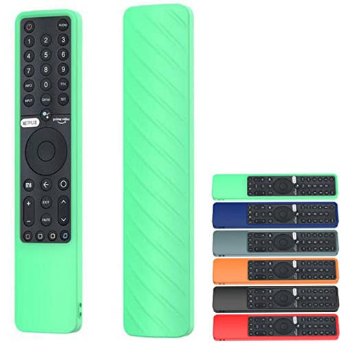 Keptfeet Funda para XAOMIS MITV P1/P1E/Q1/Q1E Smart TV, Funda Silicona con Control Remoto por Voz, Funda Protectora a Prueba Golpes y arañazos