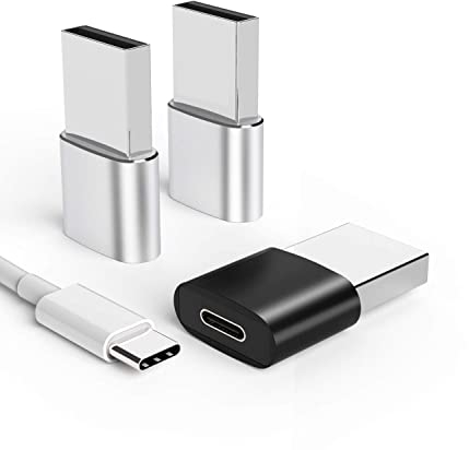 USB C Auf USB A Ladeadapter Set Ladestecker zu Type C Ladekabel Stecker Adapter Ladegerät Zubehã¶r für Apple iPhone 14 13 12 11 Pro Max Xs 7 8 Samsung Galaxy S22 MacBook Huawei Xiaomi Pixel tp-to-USB