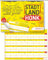 Stadt Land Honk - Junior Edition - Stadt Land Fluss Kinder Gesellschaftsspiel | 50 Blatt für extra langes Spielerlebnis DIN A4 | Familien Spiel für Jung und Alt