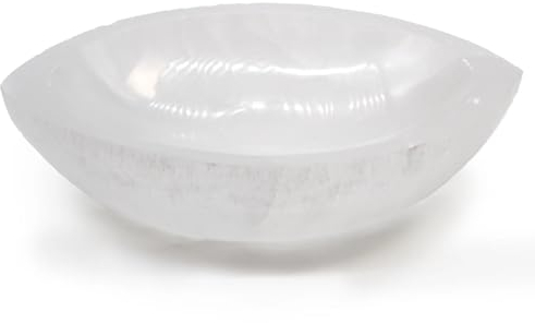 Cuenco para ojos de selenita, 15 cm