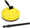 Trade-Shop Pulitore per superficie/spazzola rotante con lancia di prolunga per terrazze garage compatibile con idropulitrice Kärcher K2 K3 K4 K5 K6 K7