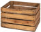 LAUBLUST Alte Vintage Holzkiste - ca. 50x40x30cm, Natur | Gebrauchte Weinkisten & Obstkisten - Deko & Möbelbau