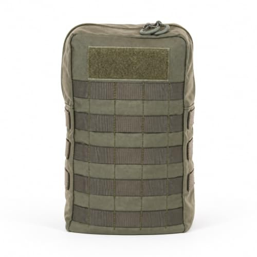 Zentauron Kampftasche 8 L, MOLLE Tasche aus Cordura, taktisch | Modulare MOLLE-Zusatztasche für Rucksäcke, Plattenträger und Schutzwesten – IRR/NIR-ausgerüstet, Made in Germany