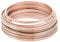SKYPRO Alambre de Cobre Puro 99,5% Redondo, Desnudo de 3 mm para Hacer Joyas y Manualidades Florales (Longitud 5 Metros)