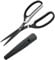 Tajima Varix FB Schere (Universell einsetzbar, mit flexiblen Griffschlaufen, Klingenlänge 75mm, Schneide 68 mm, Universalschere) DK-BT70-EUR