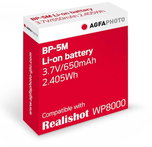 Akku Li-on BL-5B - 3.7V / 700mAh 2.59Wh - für Compact Agfa Photo DC8200