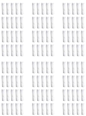 Bntaomle 120 Pack Strainer Bag, 5 Gallon Paint Strainer with Elastic Top Opening White Fine Mesh Filters Bag for Paint Gardening