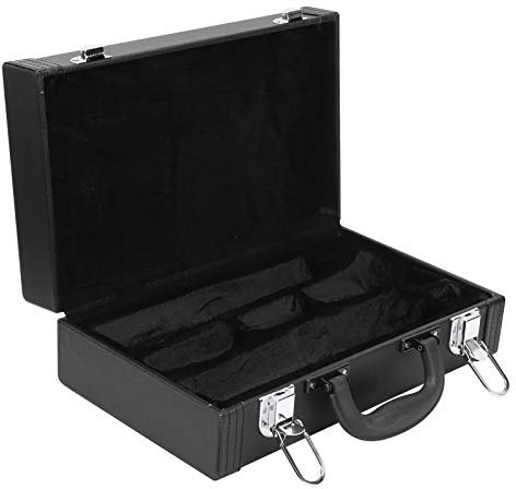 Wasserdichter Hartschalenkoffer für Klarinette mit Speziellem Design, Flauschigem Baumwolltuch Zur Reduzierung von Kratzern und Sicherem Verschluss für Hohe Sicherheit