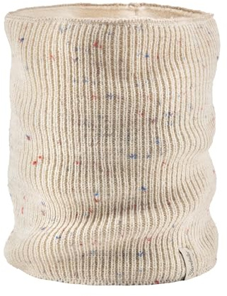 Sterntaler Schlauchschal aus Strick mit Effektgarn Multicolor Mädchen - gestrickter Schal Baby - Baby und Kinder Loop, gefüttert mit Microfleece - beige, 0