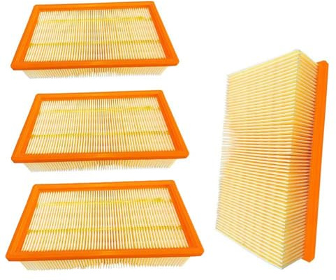 Lot de 4 filtres HEPA de Rechange compatibles avec Les aspirateurs pour Karcher NT25/1 NT35/1 NT45/1 NT55/1 Wet & Dry